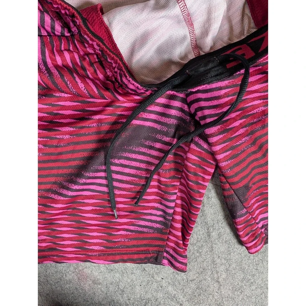 Nike Dri-FIT Mens Pink Black Digital Wave Athletic Training Shorts 5537